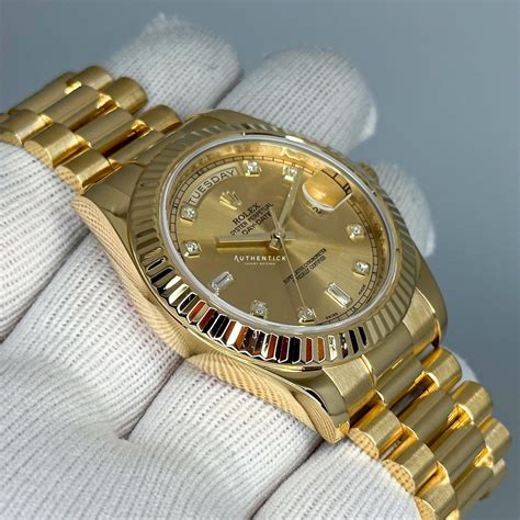 rolex day date gold 31mm|rolex day date 218238.